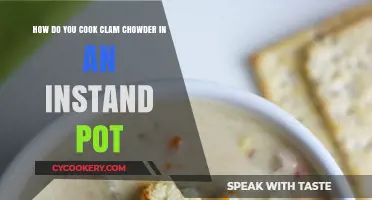 Instant Pot Clam Chowder: A Quick, Easy Comfort