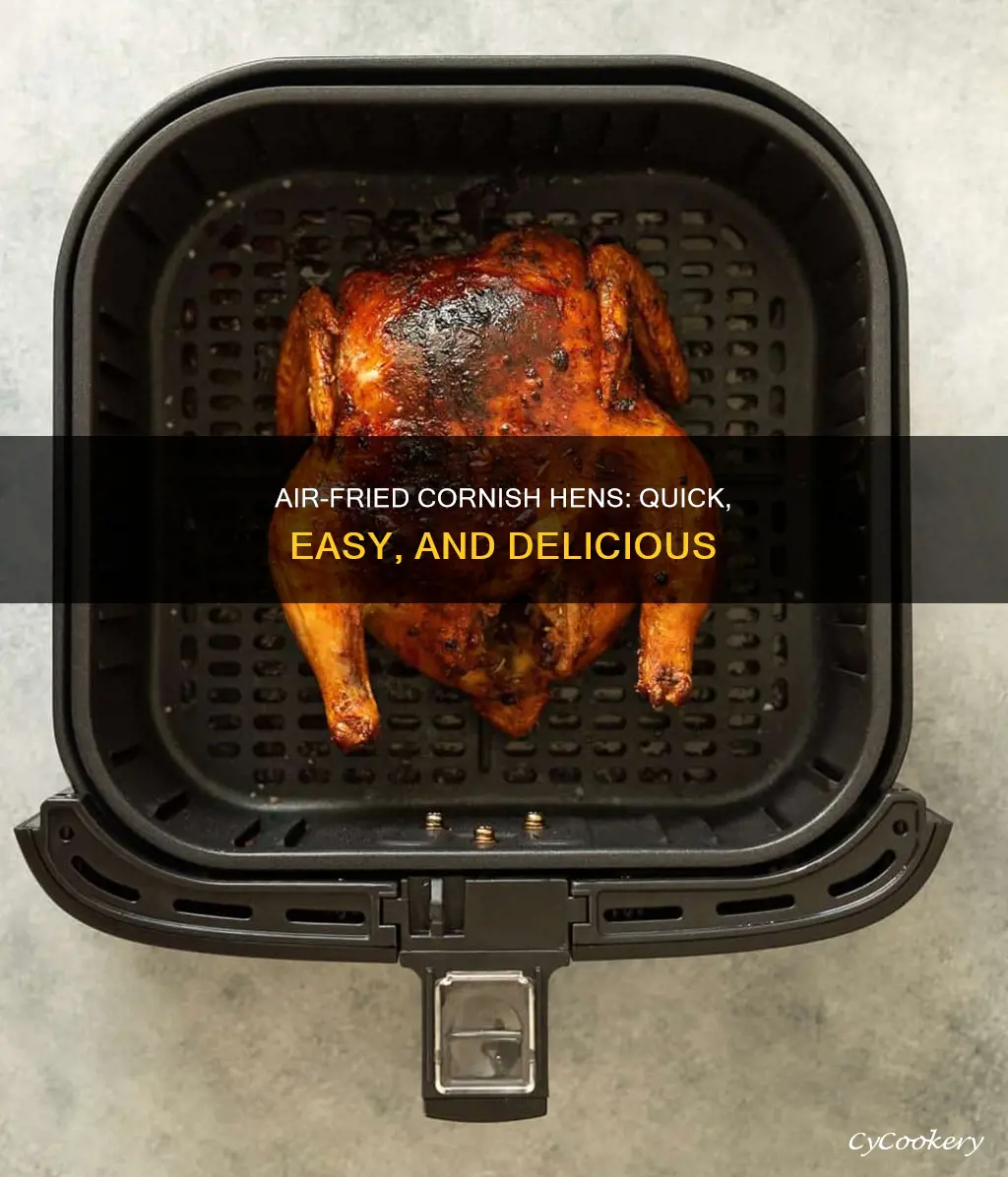 how do you cook cornish hens in an air fryer