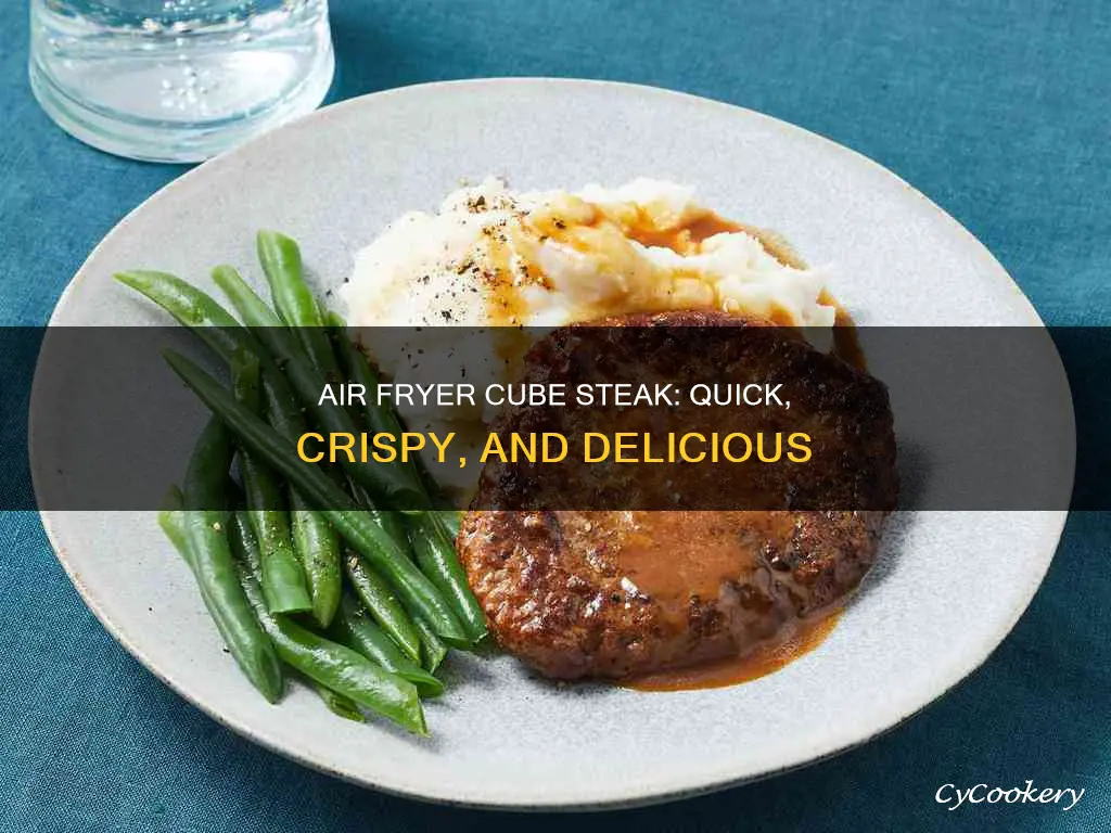 how do you cook cube steak in air fryer