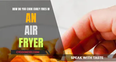 Crispy Curly Fries: Air Fryer Mastery