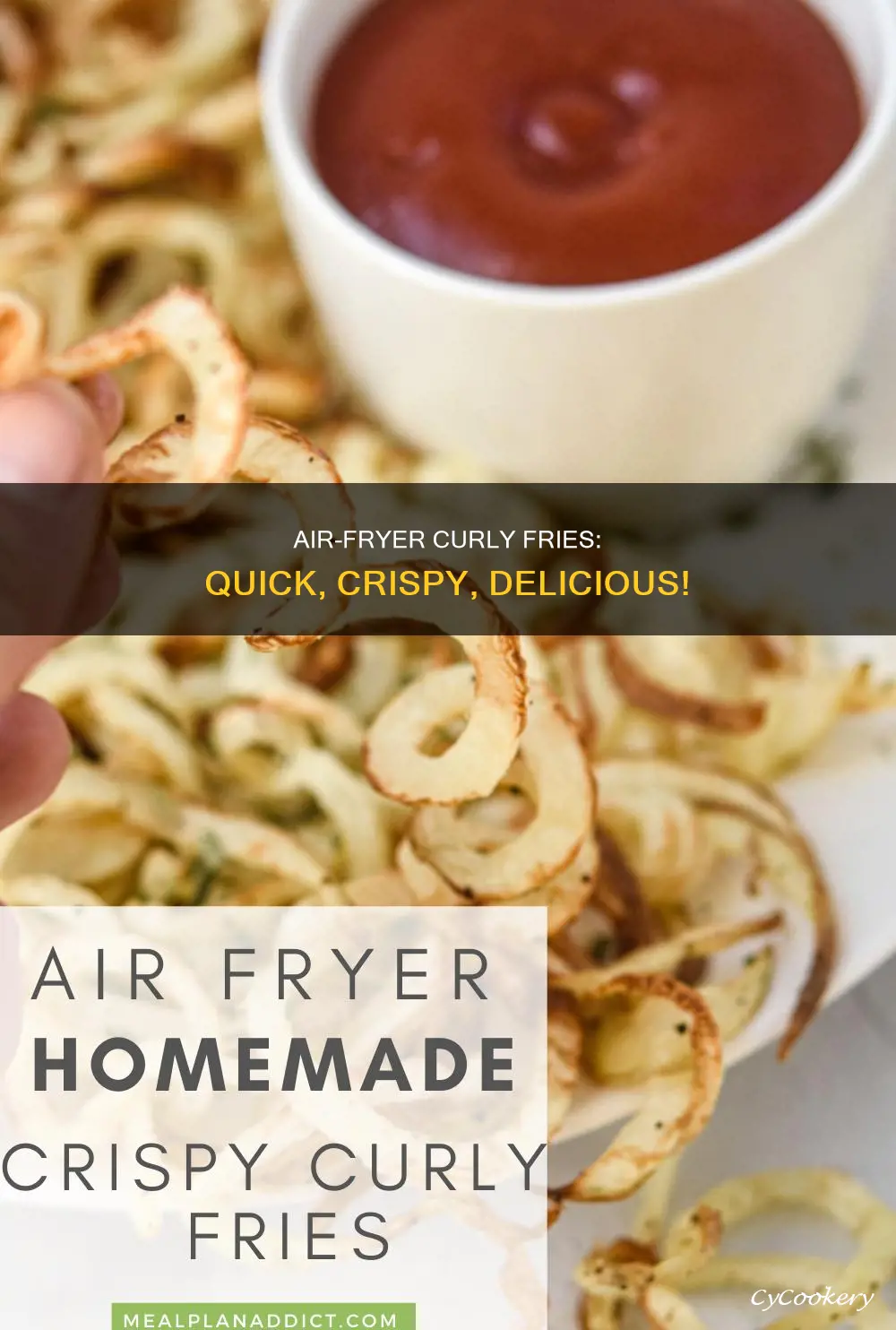 how do you cook curly fries in an air fryer