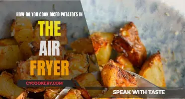 Crispy, Golden Diced Potatoes: Air Fryer Mastery