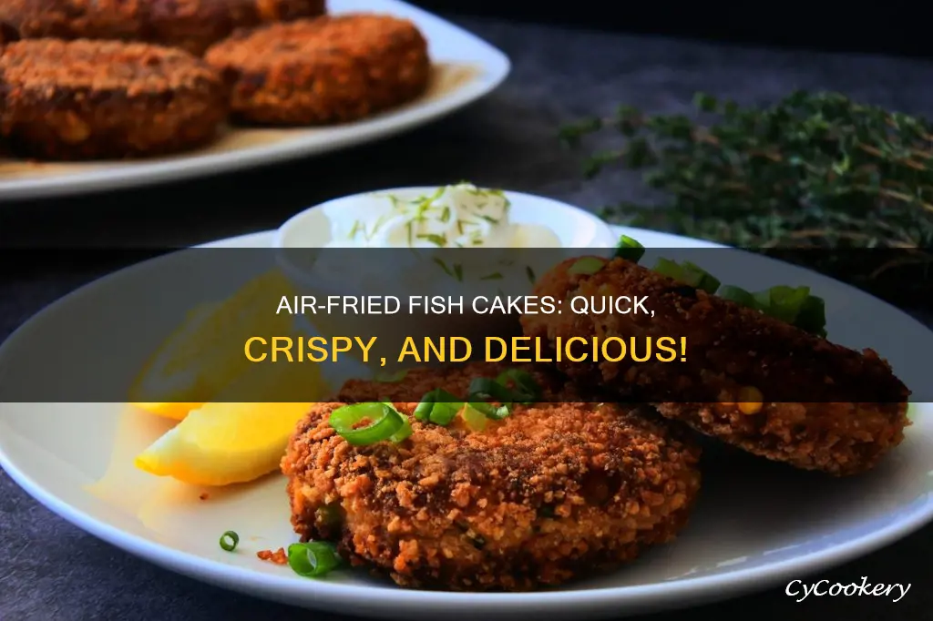 how do you cook fish cakes in an air fryer