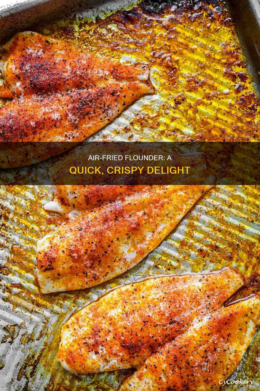 how do you cook flounder in an air fryer