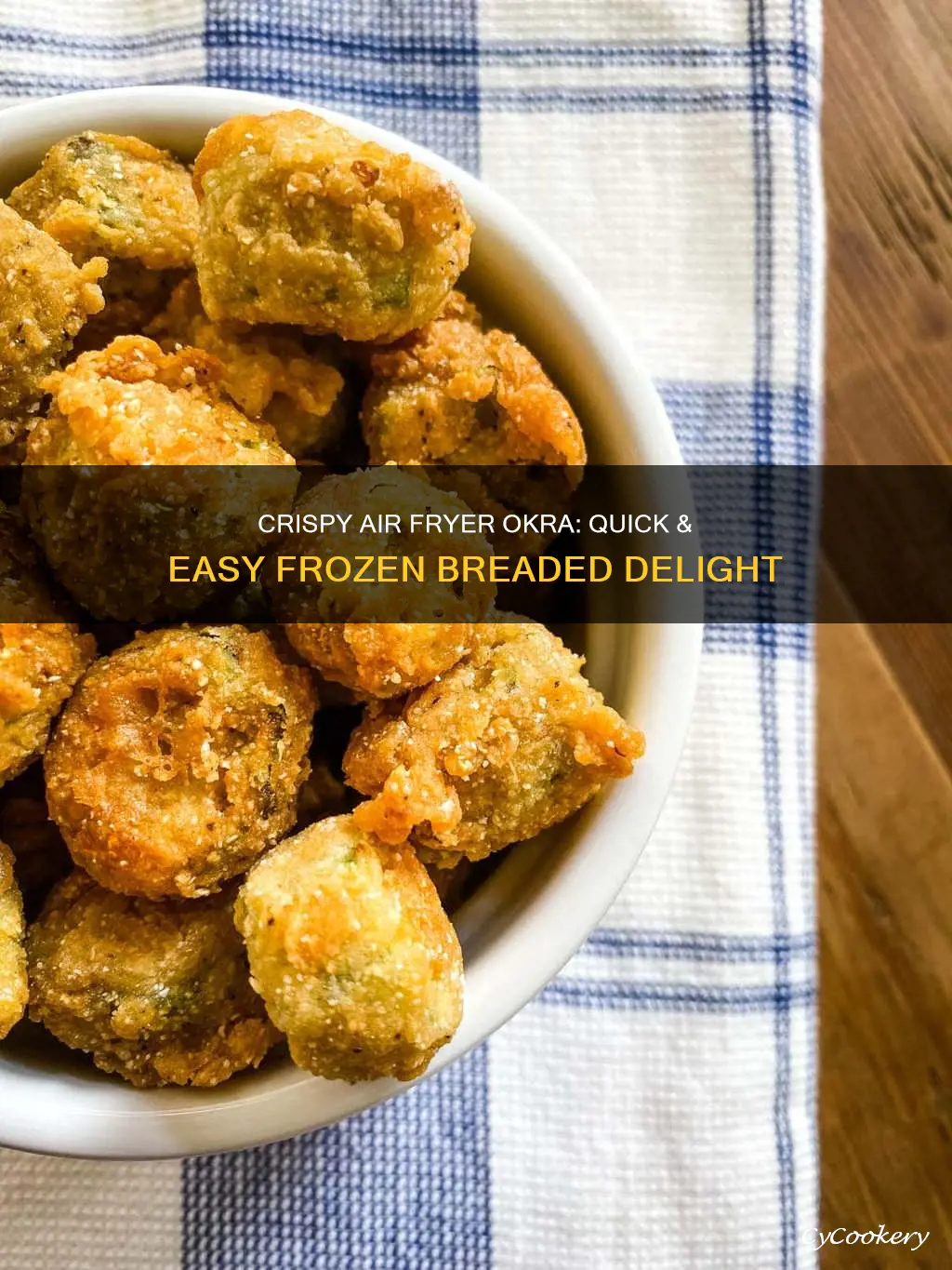 how do you cook frozen breaded okra in air fryer