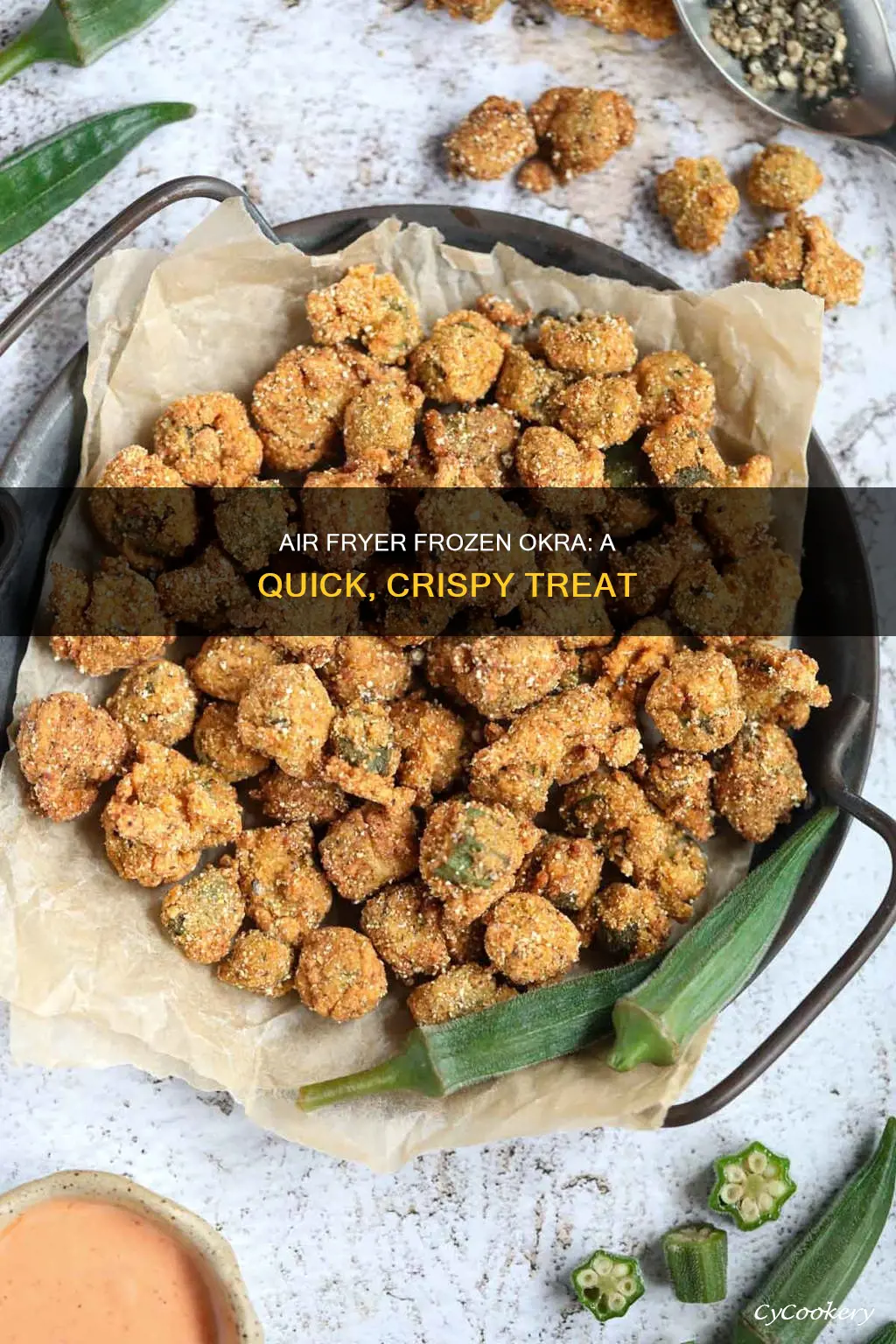 how do you cook frozen breaded okra in air fryer