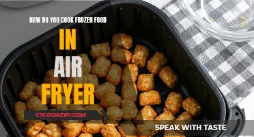 Air Fryer Magic: Cooking Frozen Food to Perfection