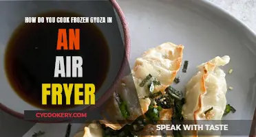 Crispy, Quick-Cooked Gyoza: Air Fryer Method