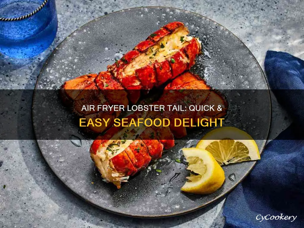 how do you cook frozen lobster tails in air fryer