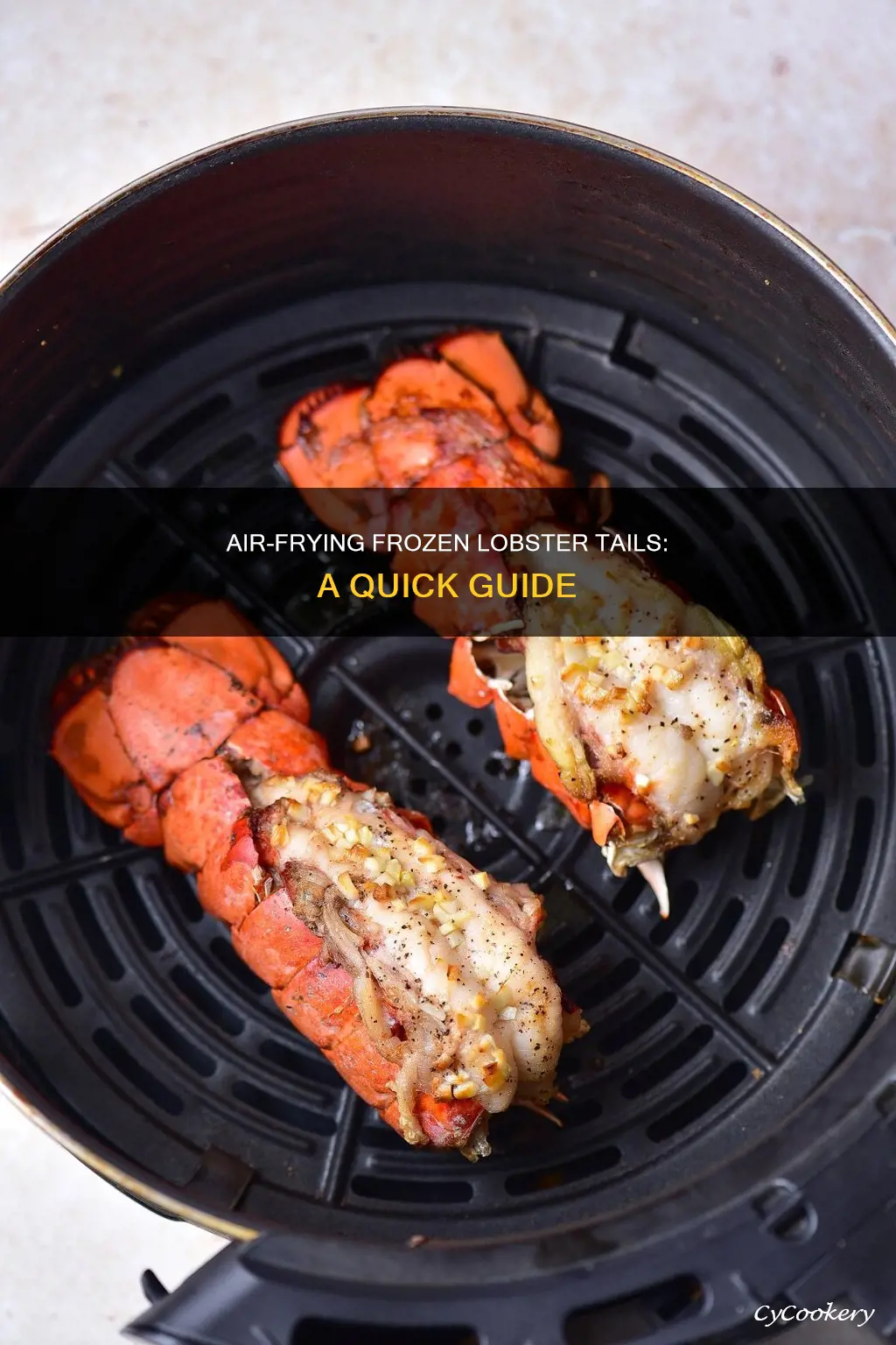 how do you cook frozen lobster tails in air fryer