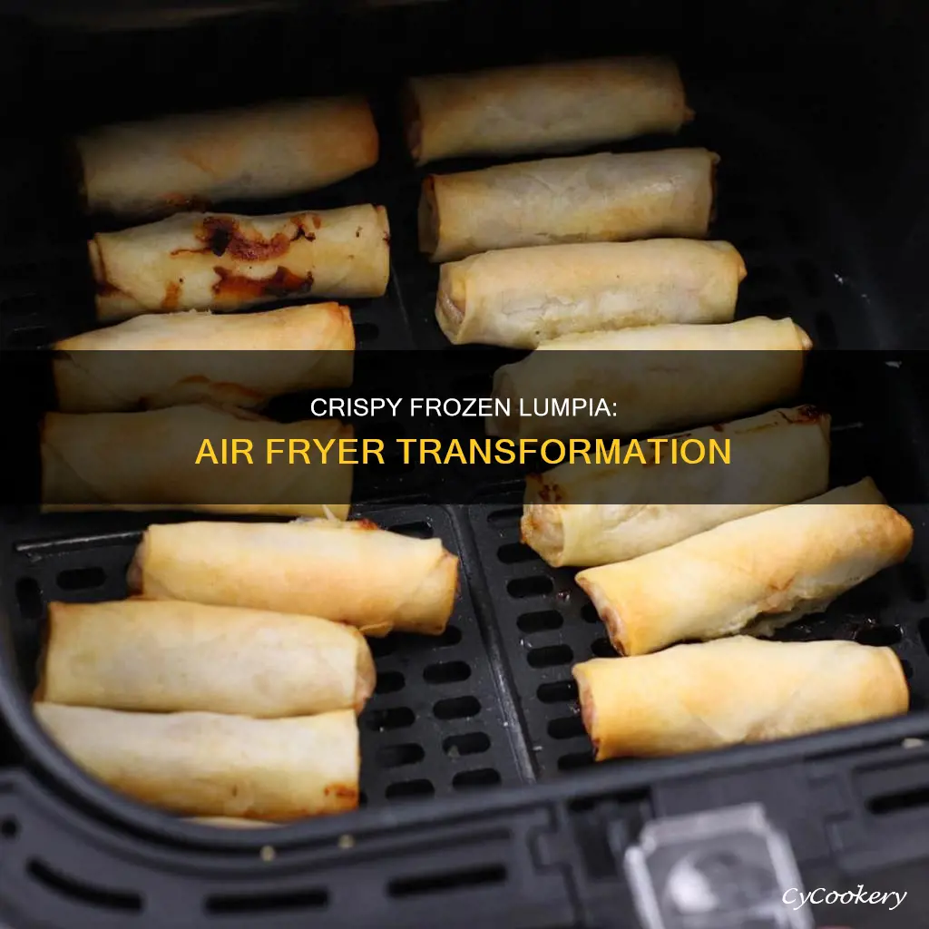 how do you cook frozen lumpia in an air fryer