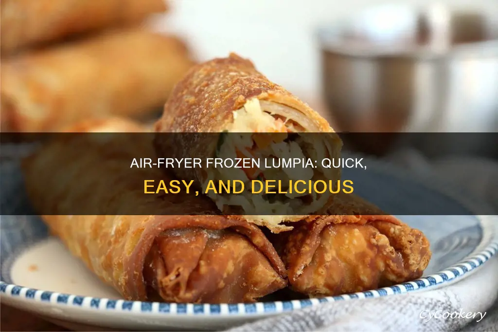 how do you cook frozen lumpia in an air fryer