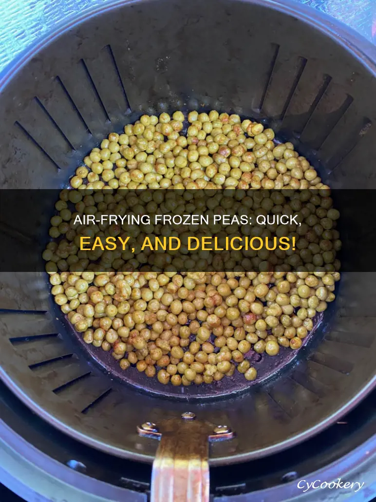 how do you cook frozen peas in an air fryer