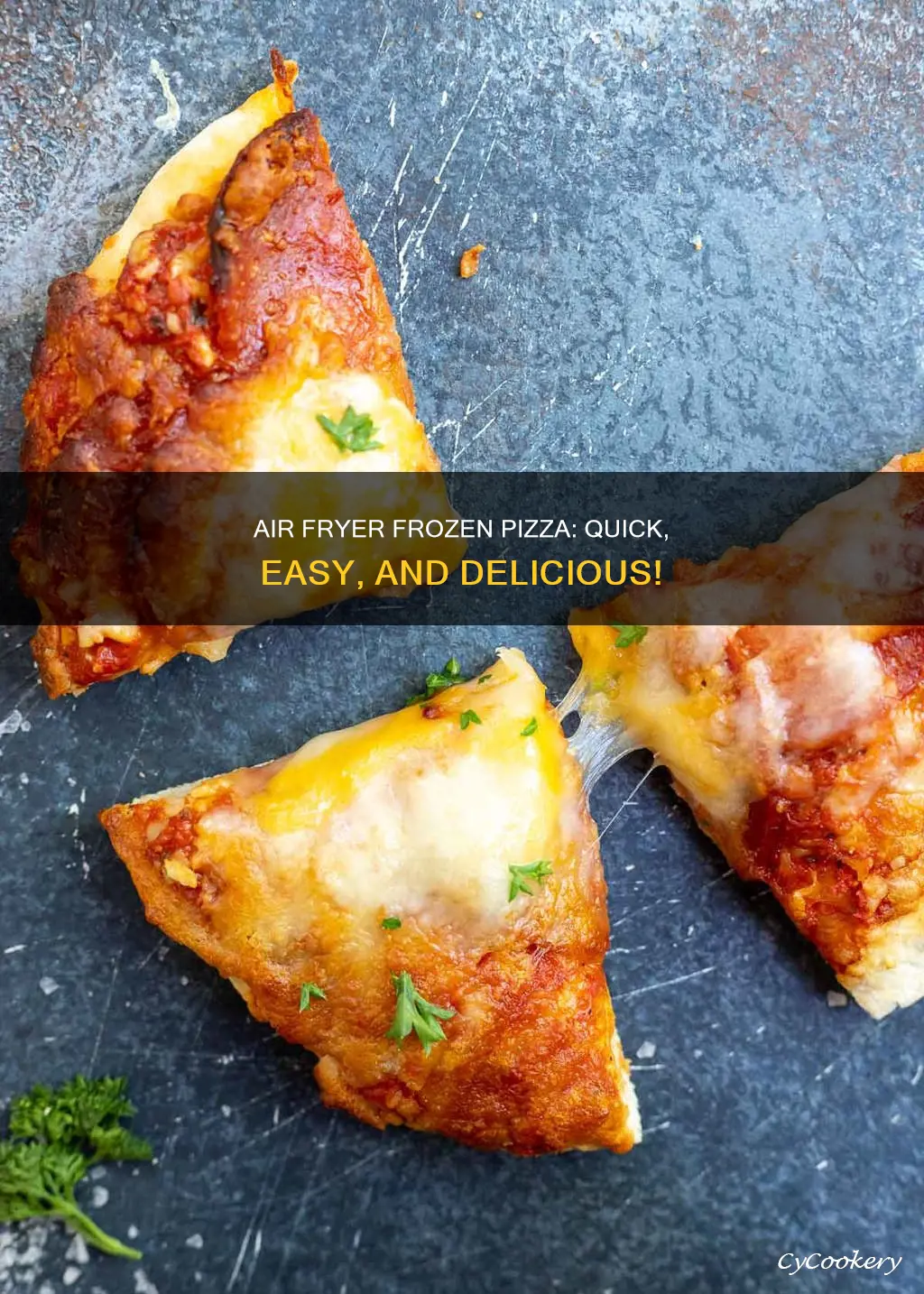 how do you cook frozen pizza in the air fryer