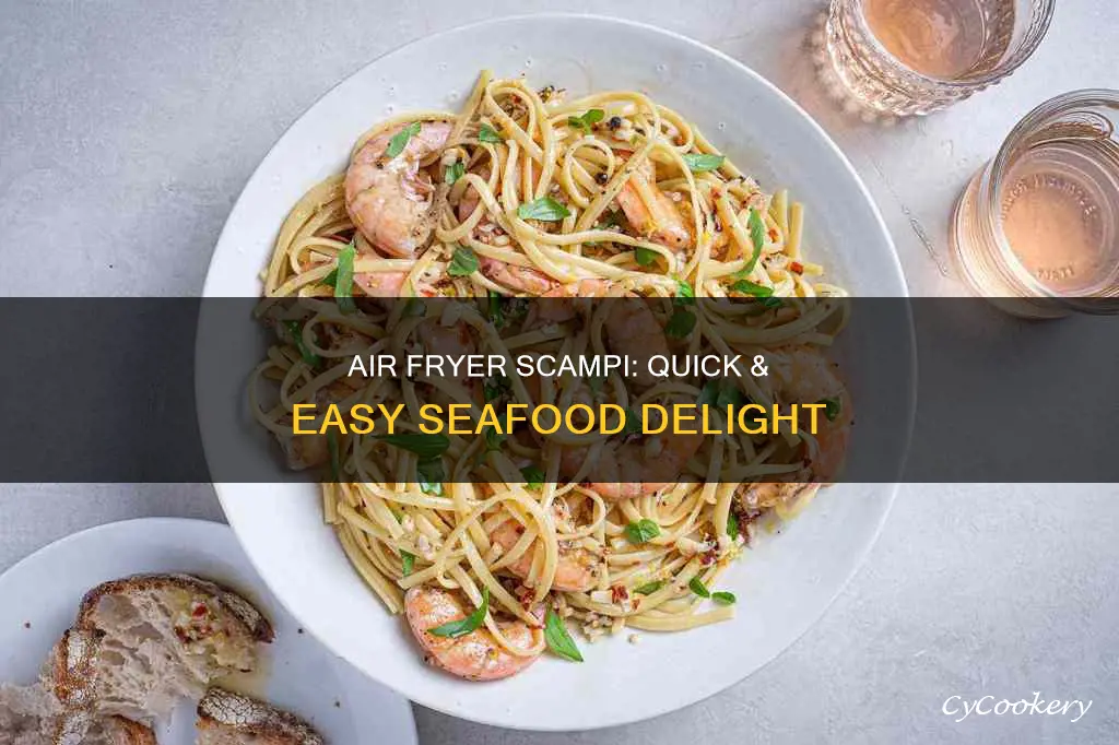 how do you cook frozen scampi in an air fryer