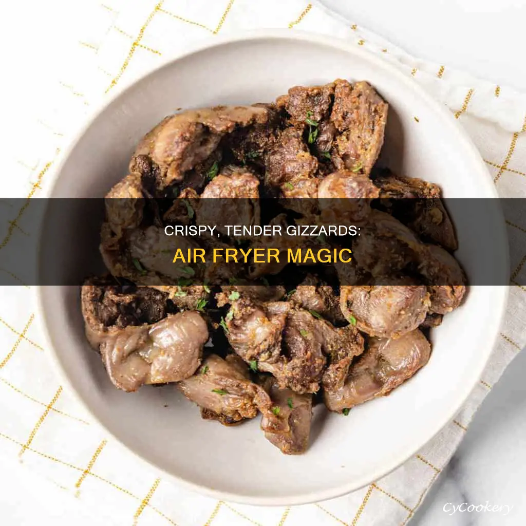 how do you cook gizzards in an air fryer