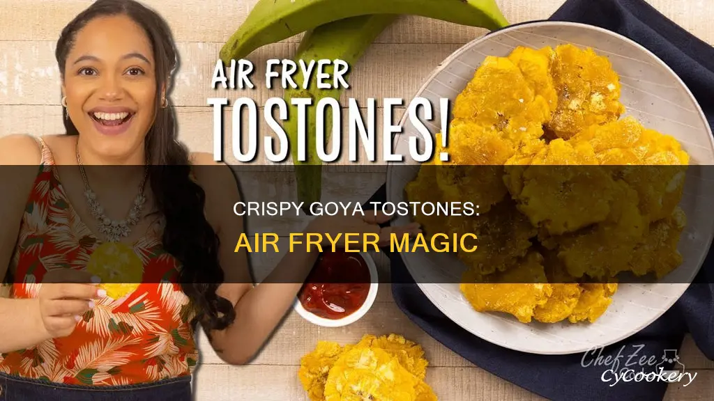 how do you cook goya frozen tostones in air fryer