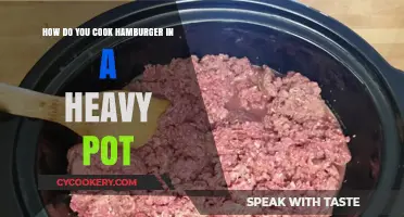 Searing Burgers: Heavy-Duty Pots and Perfect Results
