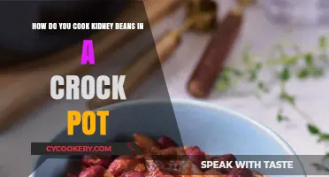 Cooking Kidney Beans: Crock Pot Magic