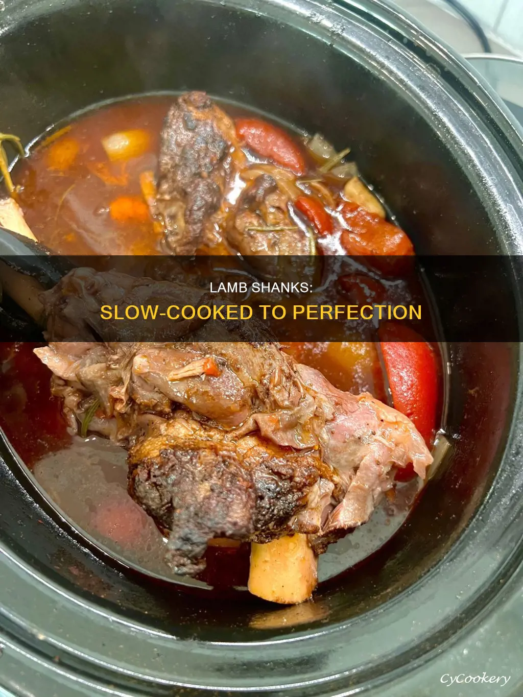how do you cook lamb shanks in a crock pot