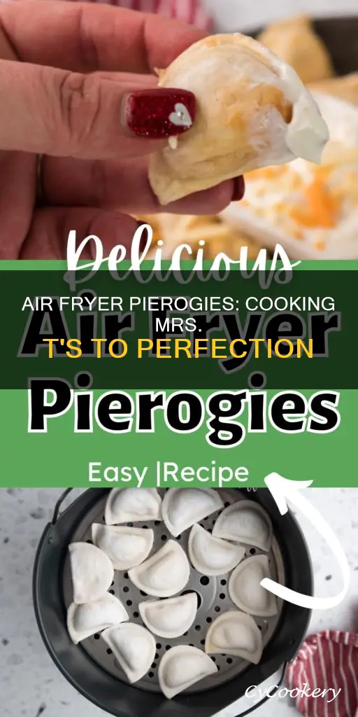 how do you cook mrs t pierogies in air fryer