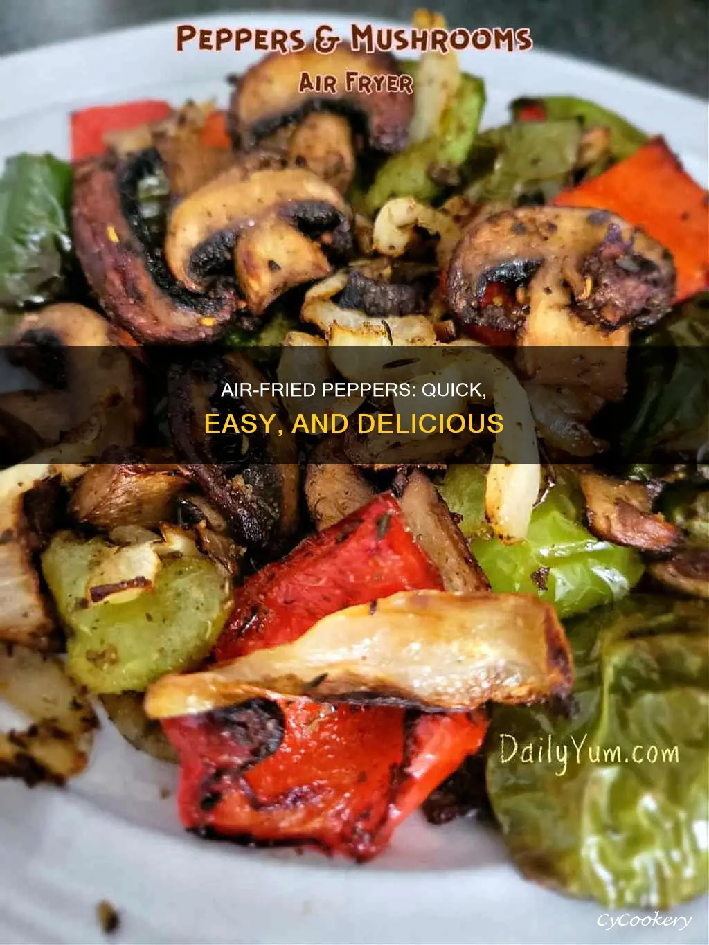 how do you cook peppers in an air fryer