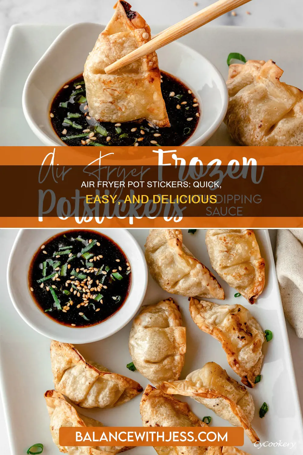 how do you cook pot stickers in an air fryer
