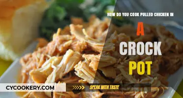 Easy Pulled Chicken: Crock-Pot Cooking