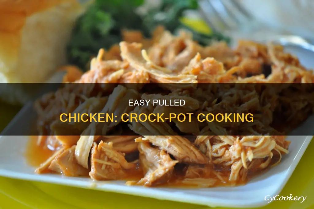how do you cook pulled chicken in a crock pot
