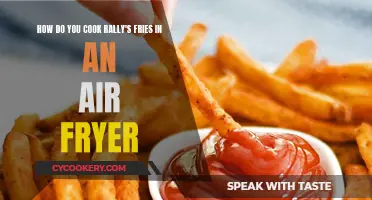 Crispy, Golden Fries: Air Fryer Recipe for Rally's Favorite