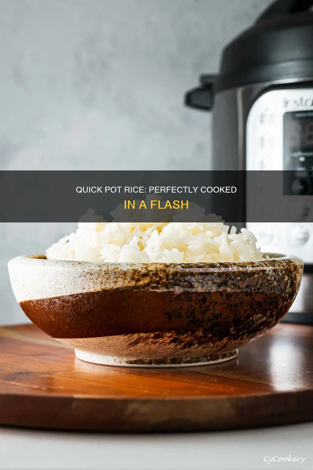 how do you cook rick in a quick pot