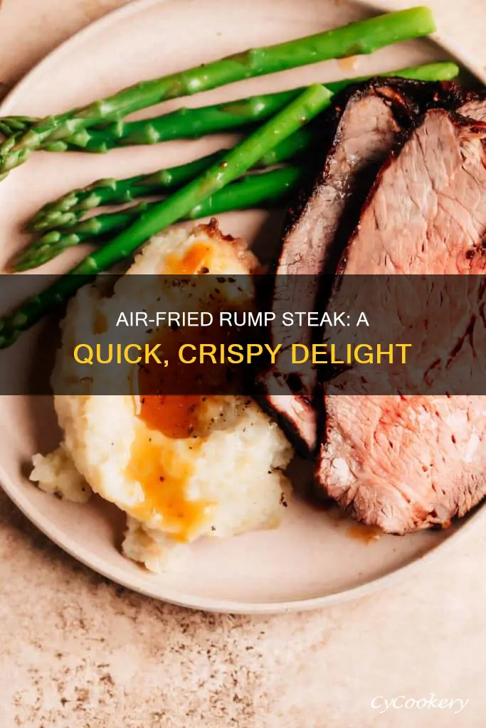 how do you cook rump steak in an air fryer