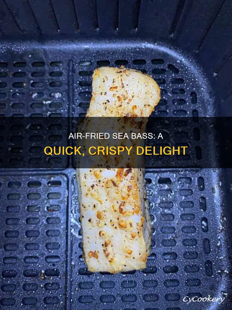 how do you cook sea bass in an air fryer