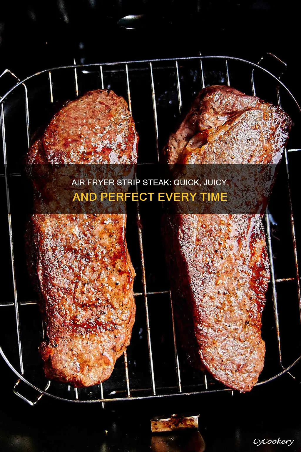 how do you cook strip steak in an air fryer