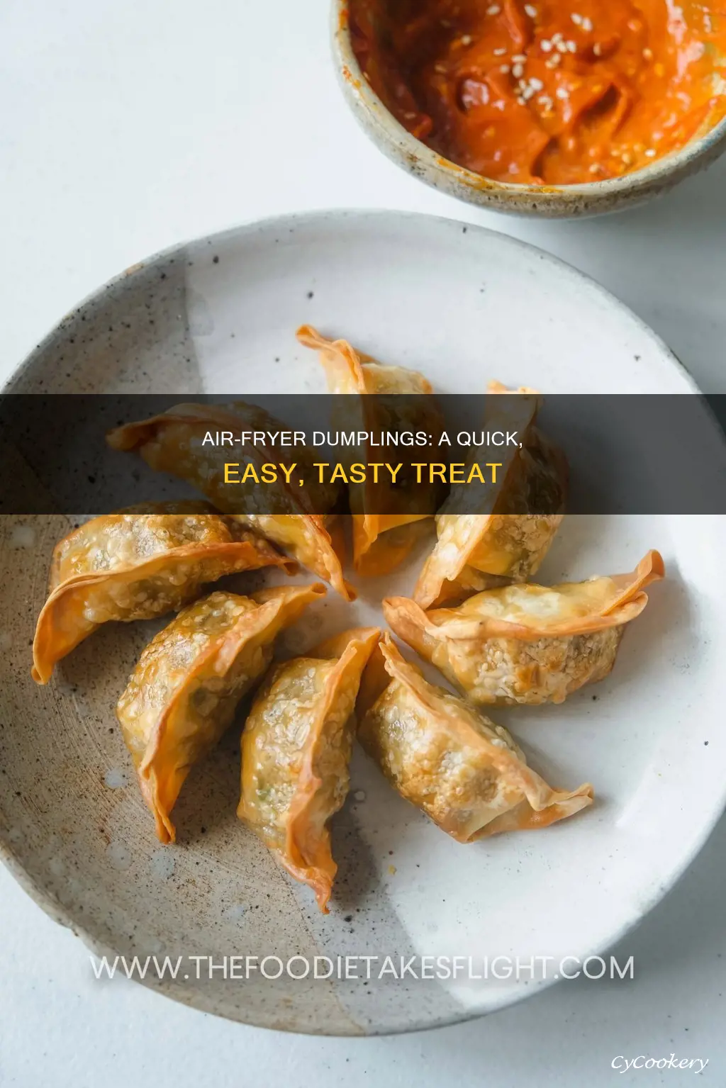 how do you cook stuffed dumpling is a air fryer