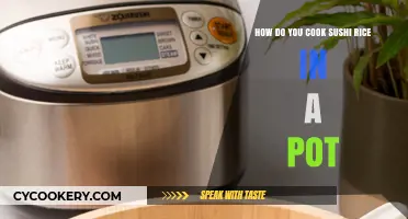 Cooking Sushi Rice: The Perfect Pot Method