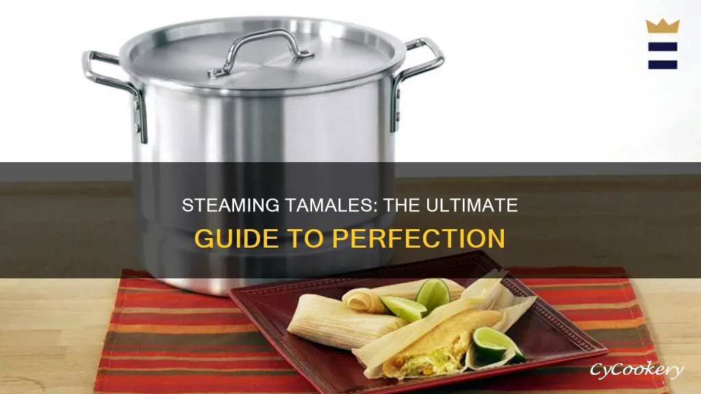 how do you cook tamales in a steamer