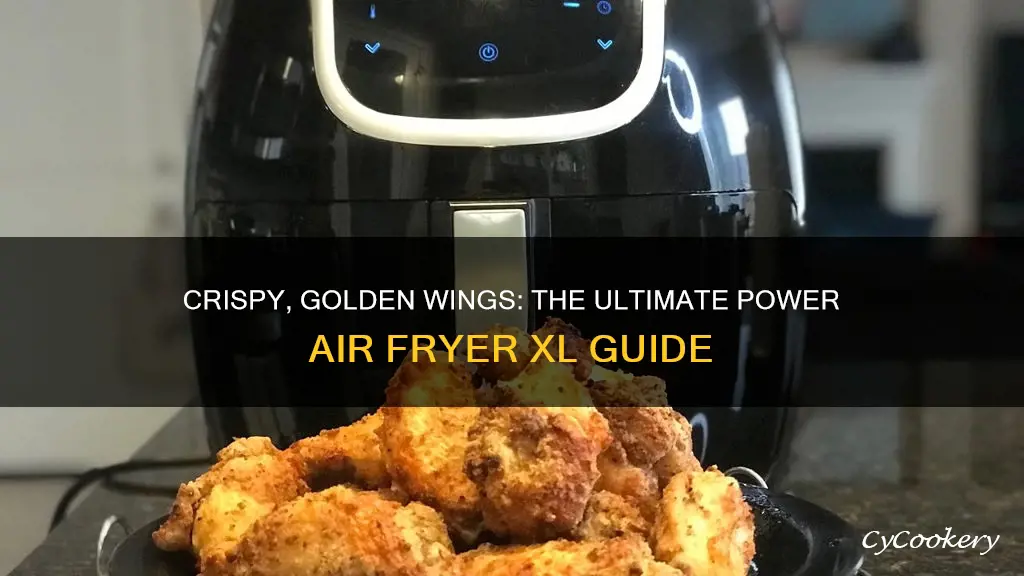 how do you cook wings in power air fryer xl