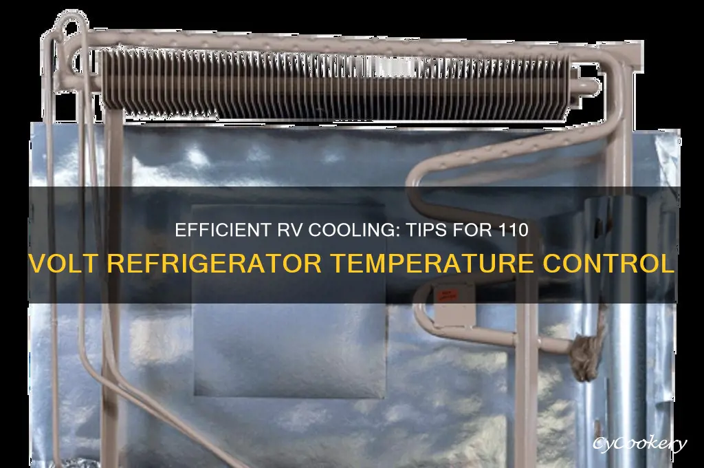how do you cool a rv 110 volt refrigerator