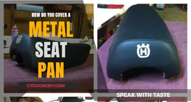 Creative Ways to Cover Your Metal Seat Pan