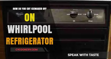 How to Disable Your Whirlpool Refrigerator's Icemaker: A Quick Guide