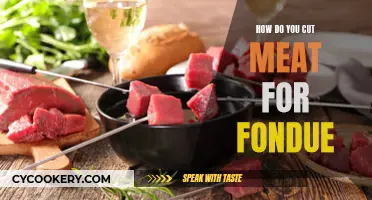 Meat Cutting Techniques for the Perfect Fondue Experience