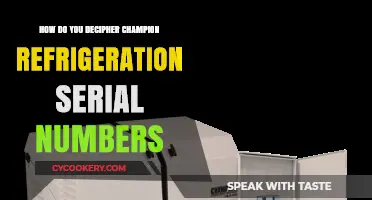 Understanding Champion Refrigeration Serial Numbers: A Comprehensive Decoding Guide