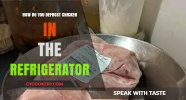 Safely Defrost Chicken in the Fridge: A Step-by-Step Guide