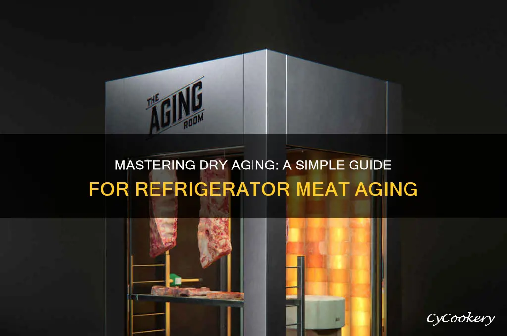 how do you dry age meat in a refrigerator