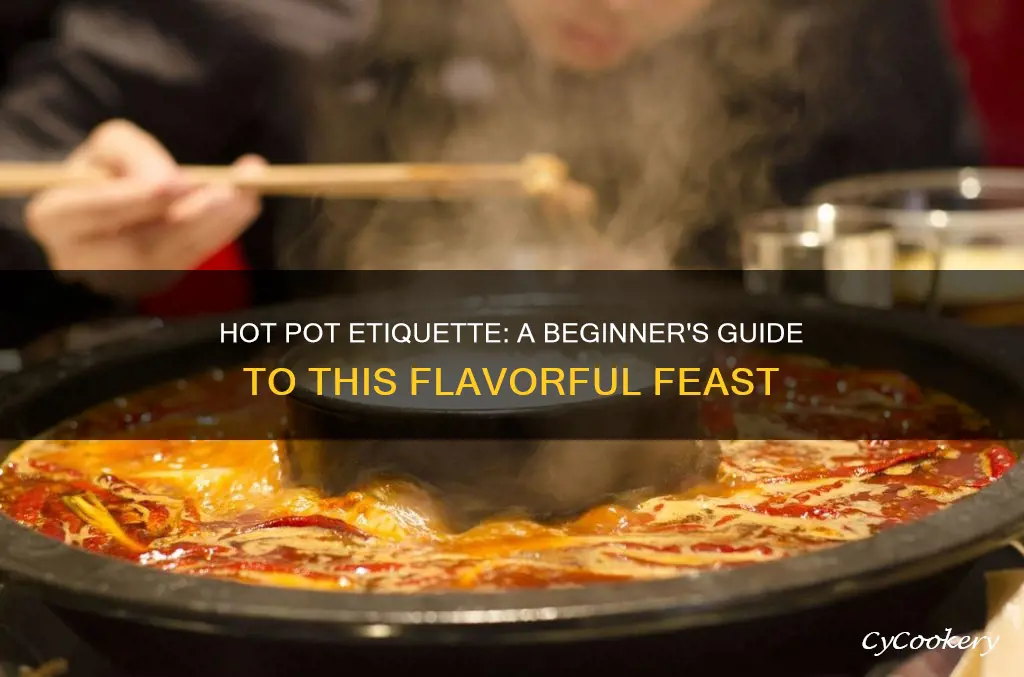 how do you eat hot pot