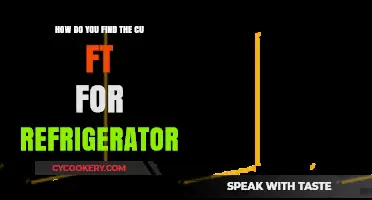How to Calculate Refrigerator Capacity in Cubic Feet Easily