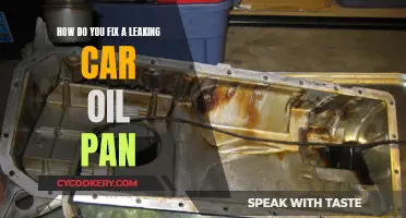 Repairing a Leaking Car Oil Pan: Quick DIY Guide