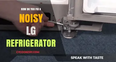 Quick Fixes for a Noisy LG Refrigerator: Troubleshooting Guide