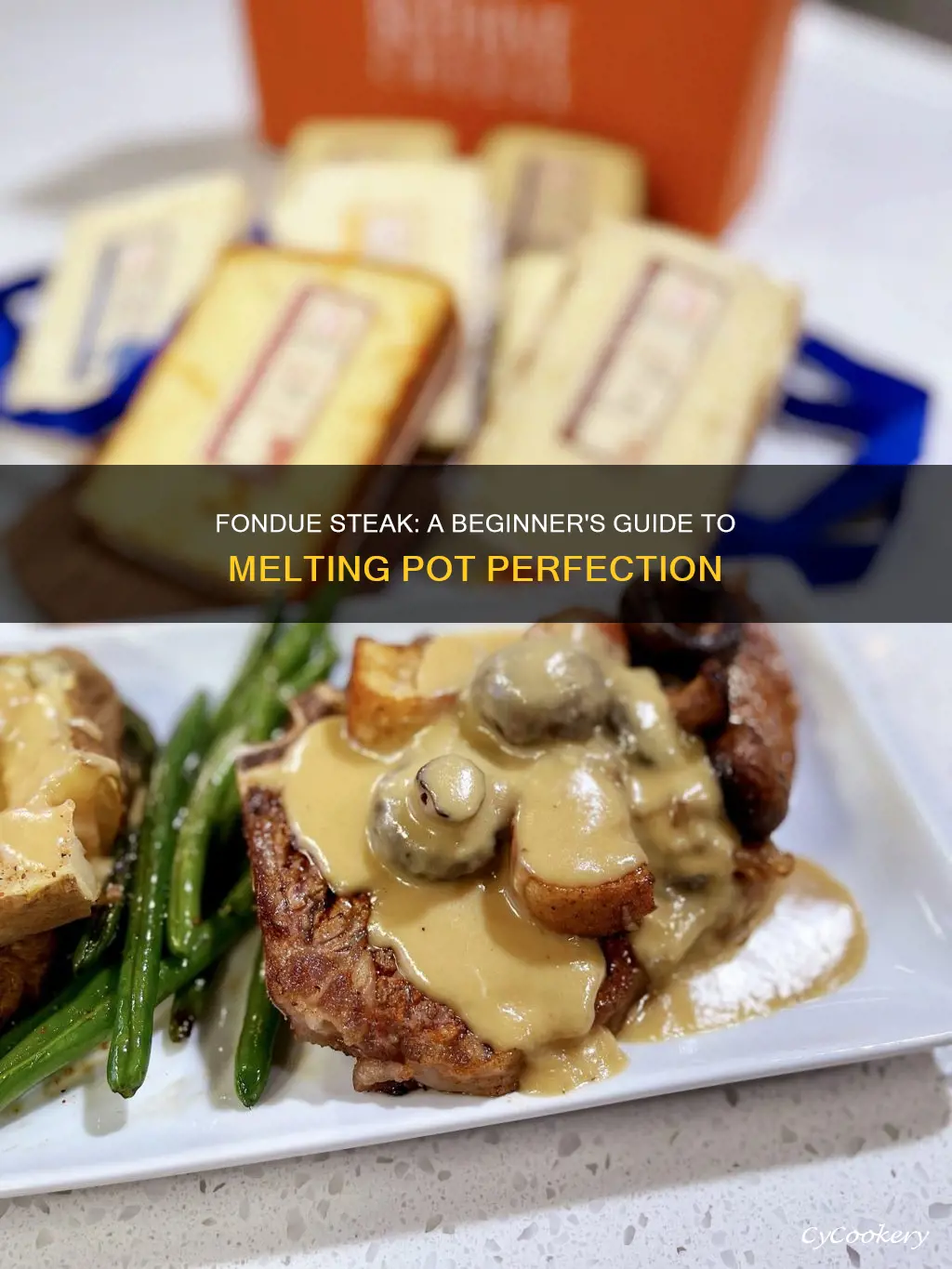 how do you fondue steak